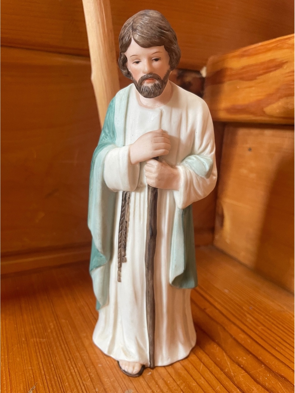 Joseph nativity figurine